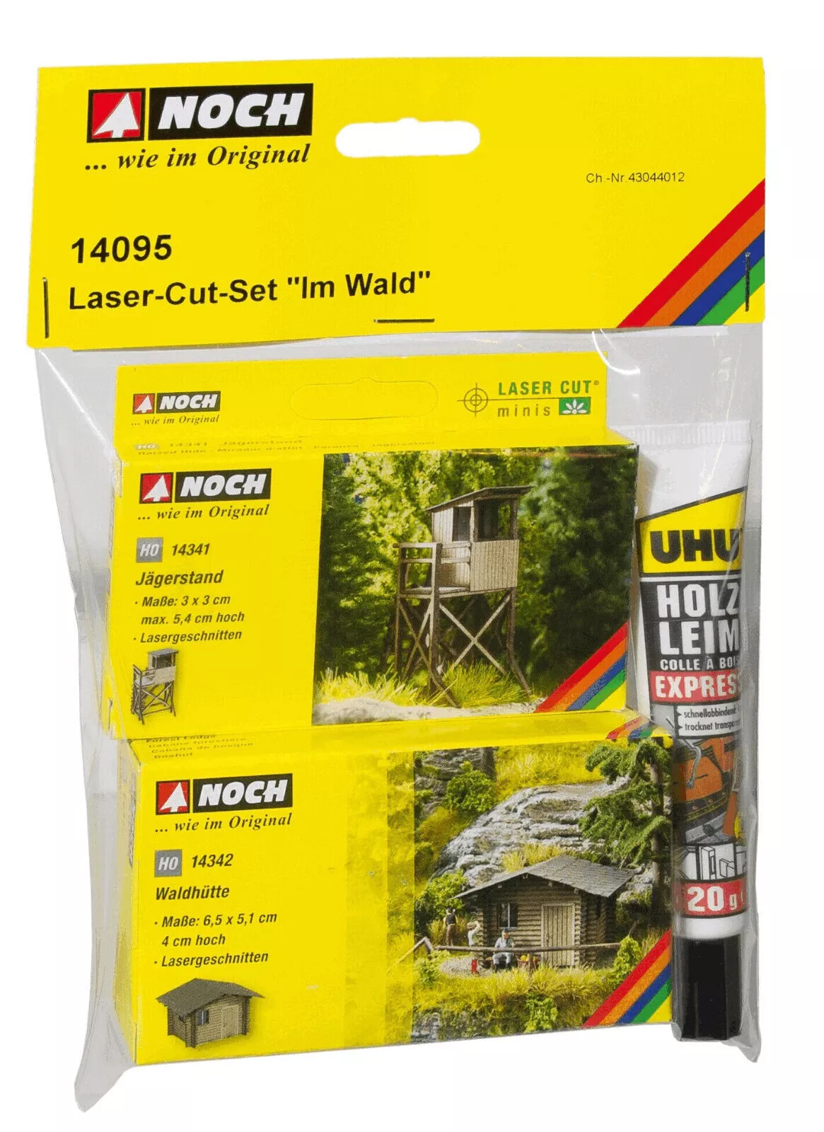 NOCH 14095 Laser-Cut-Set "Im Wald"