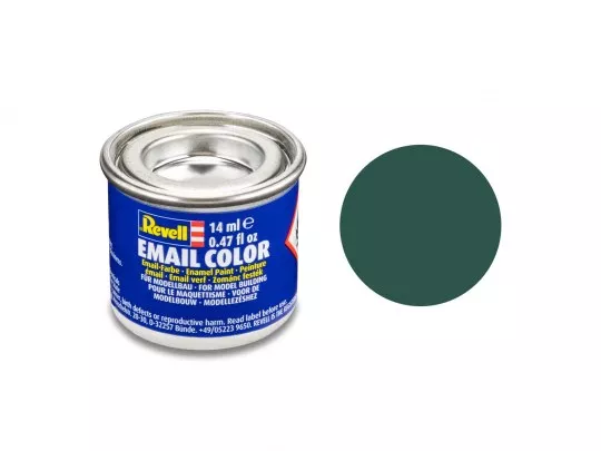 Revell 32148 seegrün, matt RAL 6028 14 ml-Dose Revell Modellbau-Farbe auf Kunstharzbasis