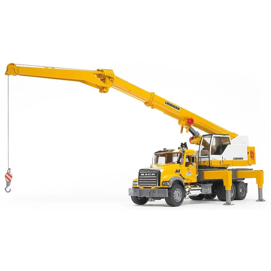 Bruder_02818_Mack_Granite_Liebherr_Kran-Lkw