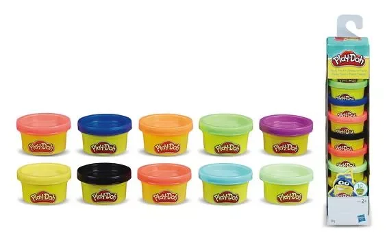 HASBRO Knete Play-Doh Party Turm (10 Minidosen) 22037