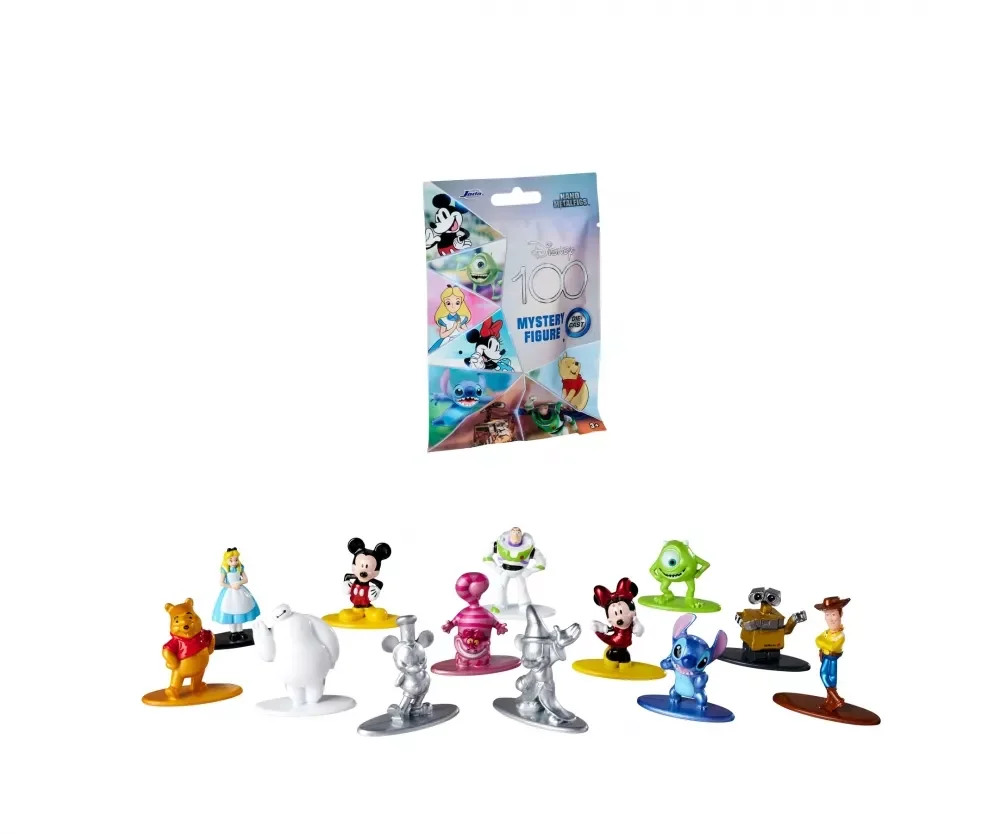 JADA 253071009ONL Disney 100 Blind Pack Nanofigs, 13-sort.