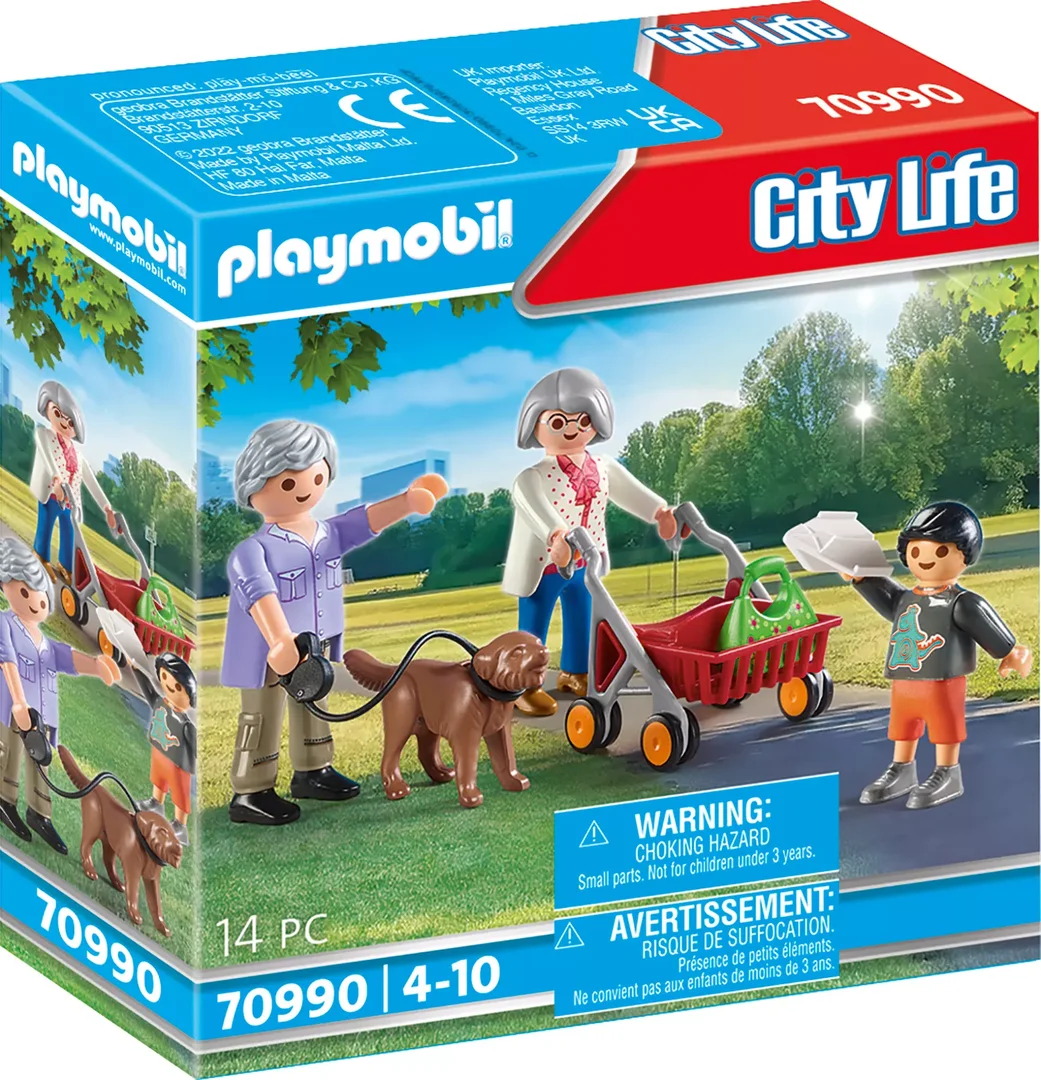 PLAYMOBIL 70990 Großeltern mit Enkel