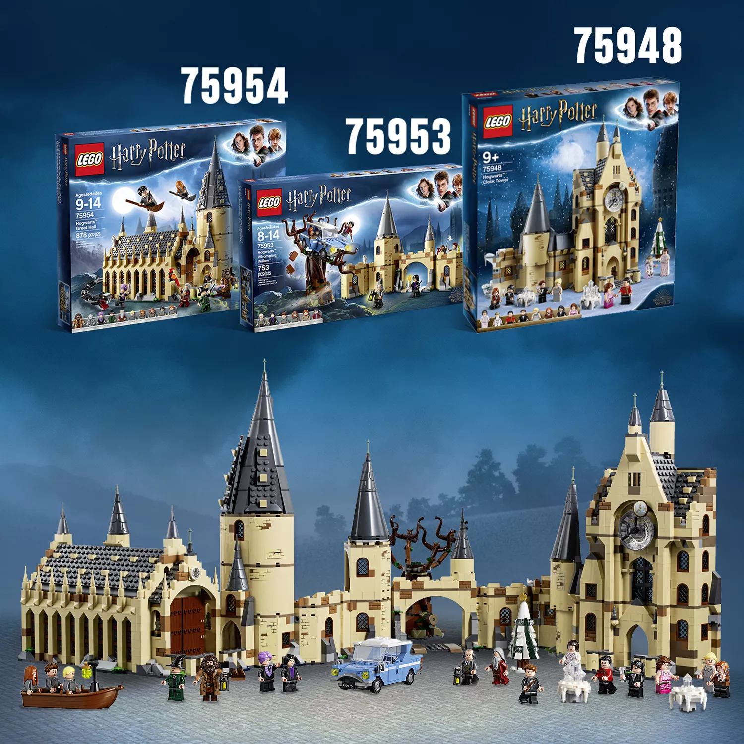 LEGO Harry Potter Die große Halle von Hogwarts - 75954