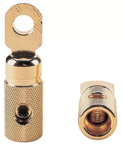 Boss Audio GR-1 Gold Ring Anschlusstecker 25 mm² Gold Ring Anschlusstecker