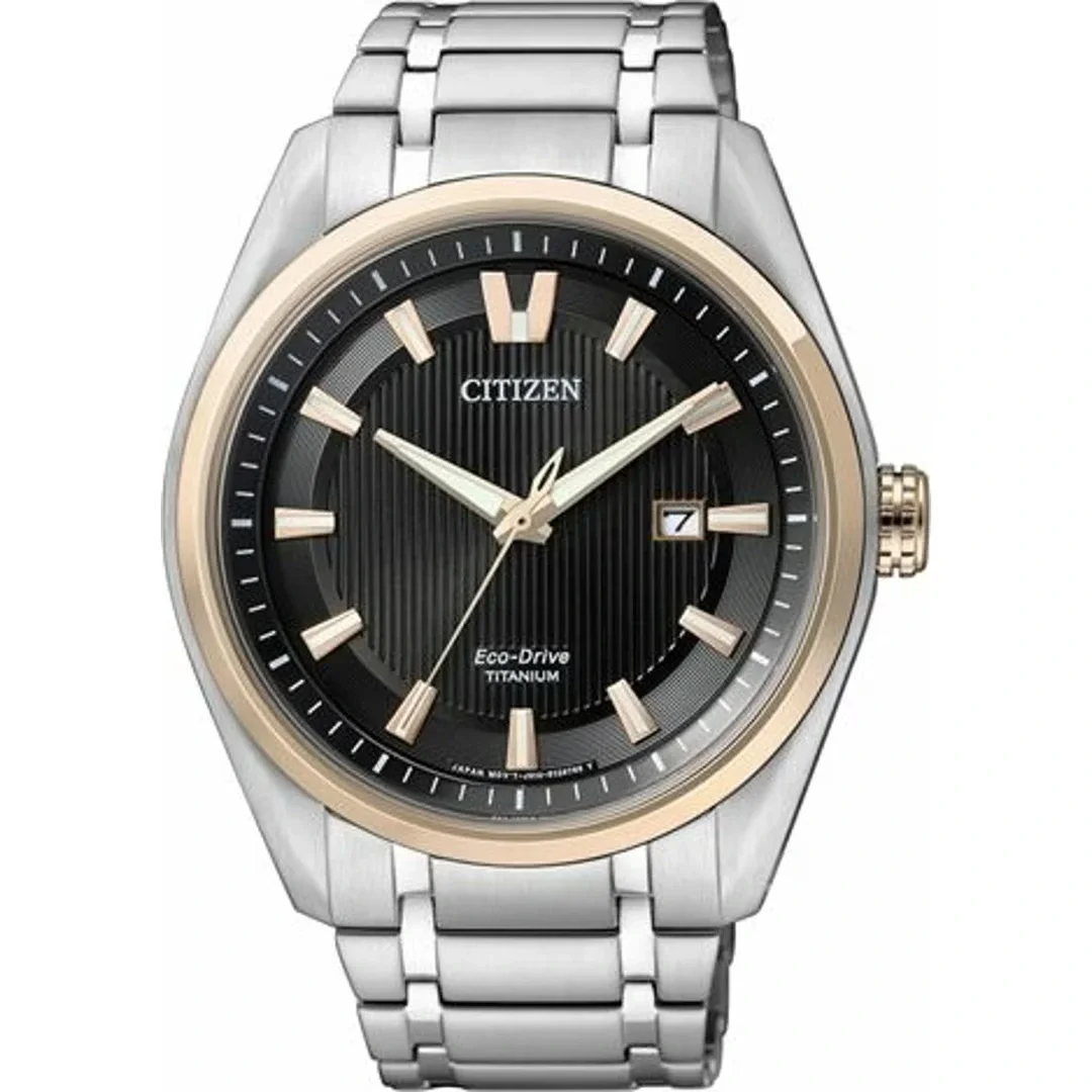 Citizen AW1244-56E Eco Drive Titanium Herren