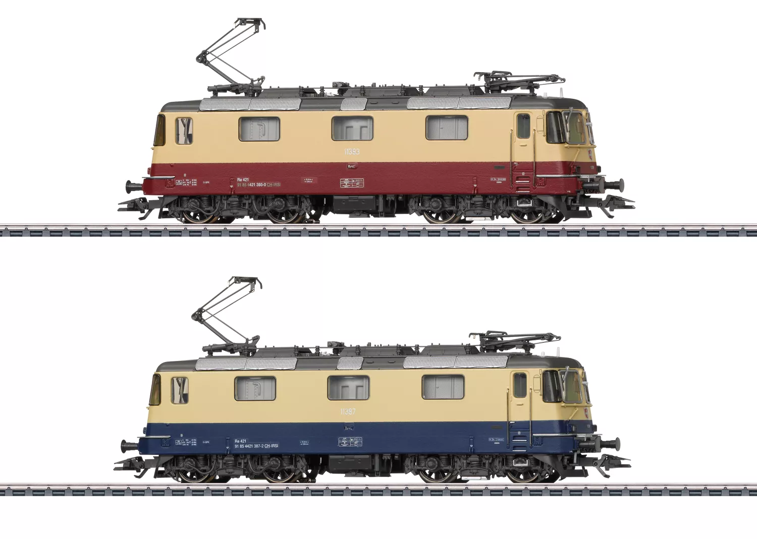 MÄRKLIN 37300 Class Re 421 Double Electric Locomotive Set