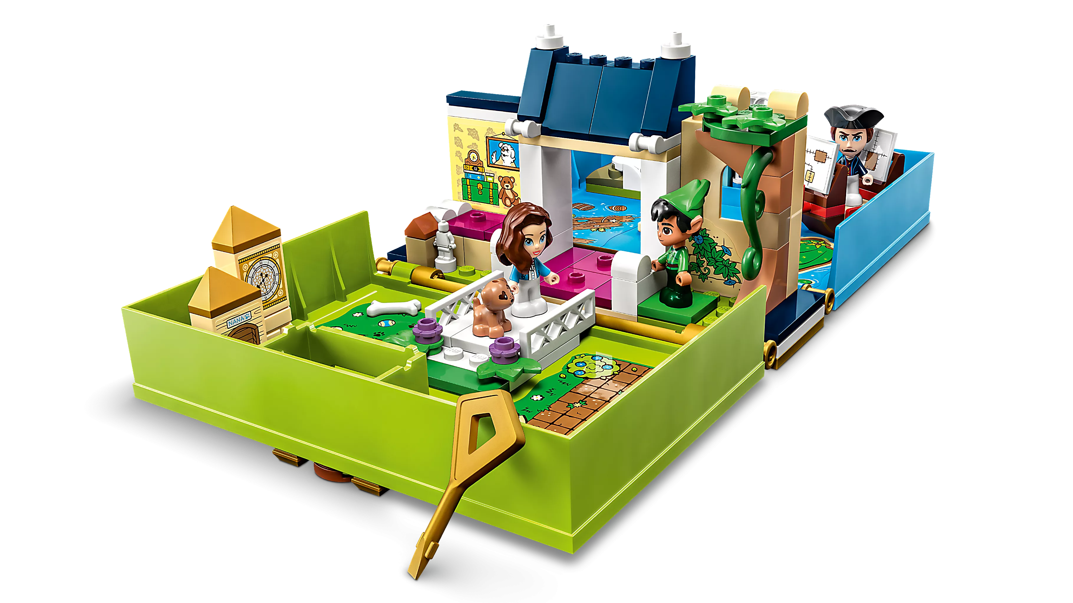LEGO 43220 Peter Pan & Wendy – Märchenbuch-Abenteuer