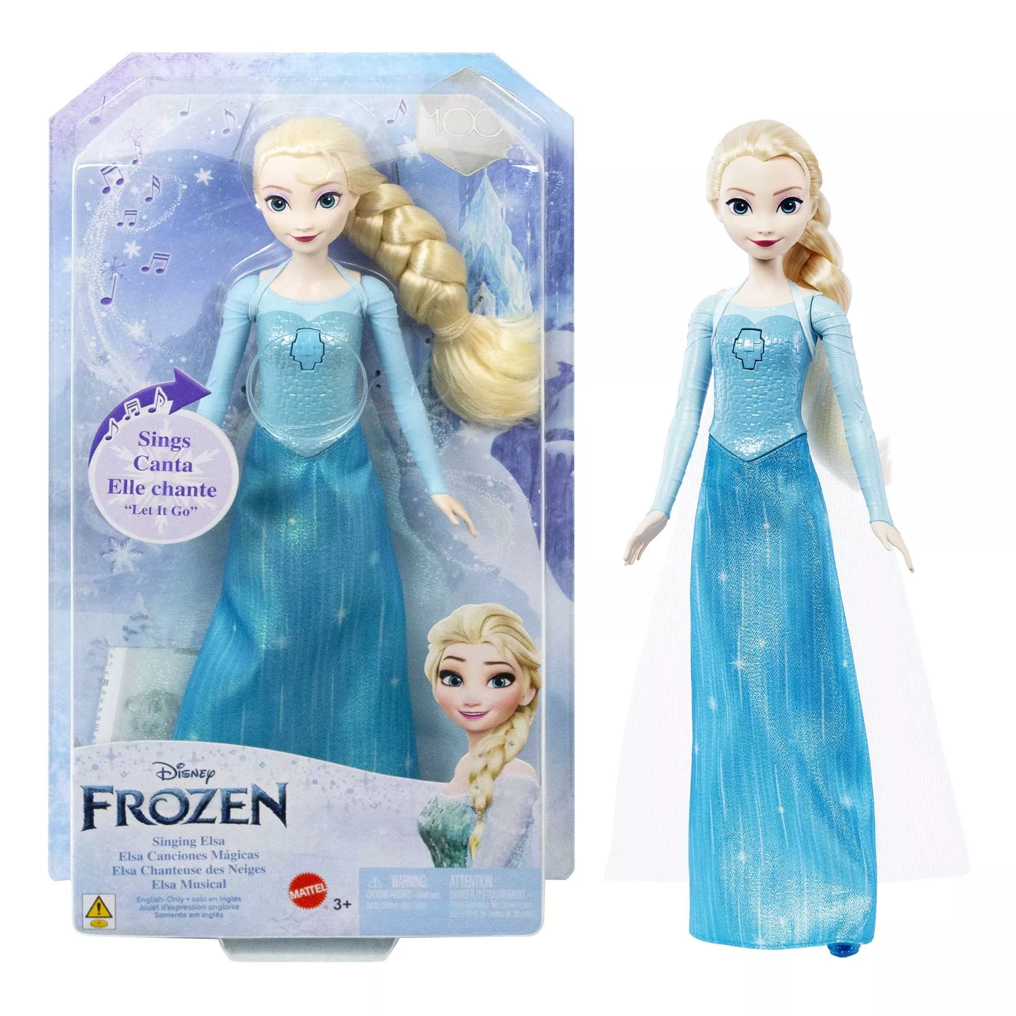 Disneys Die Eiskönigin Elsa, singende Puppe (Frozen) HMG32