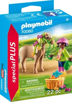PLAYMOBIL 70060 Playmobil Mädchen Mit Pony