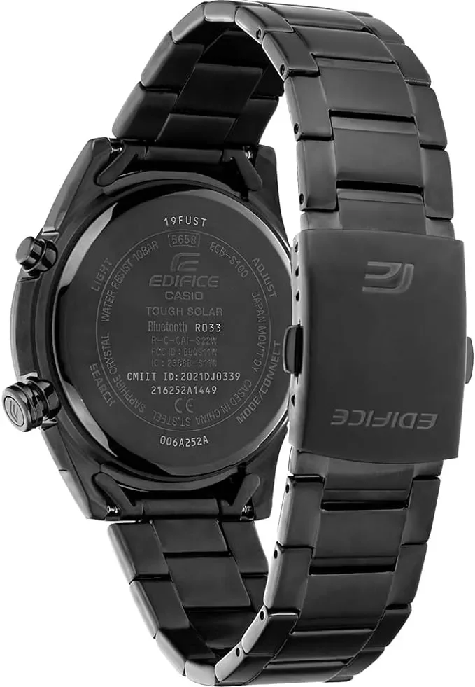 CASIO ECB-950DC-1AEF Uhr, Edifice, Schwarz