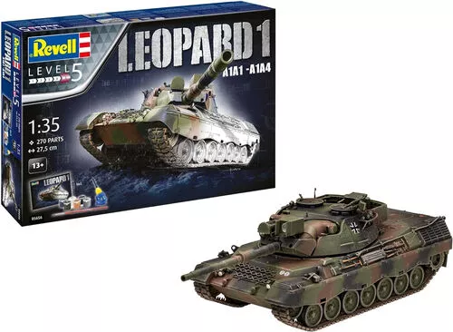 Revell 05656 Geschenkset Leopard 1 A1A1-A1A4 1:35