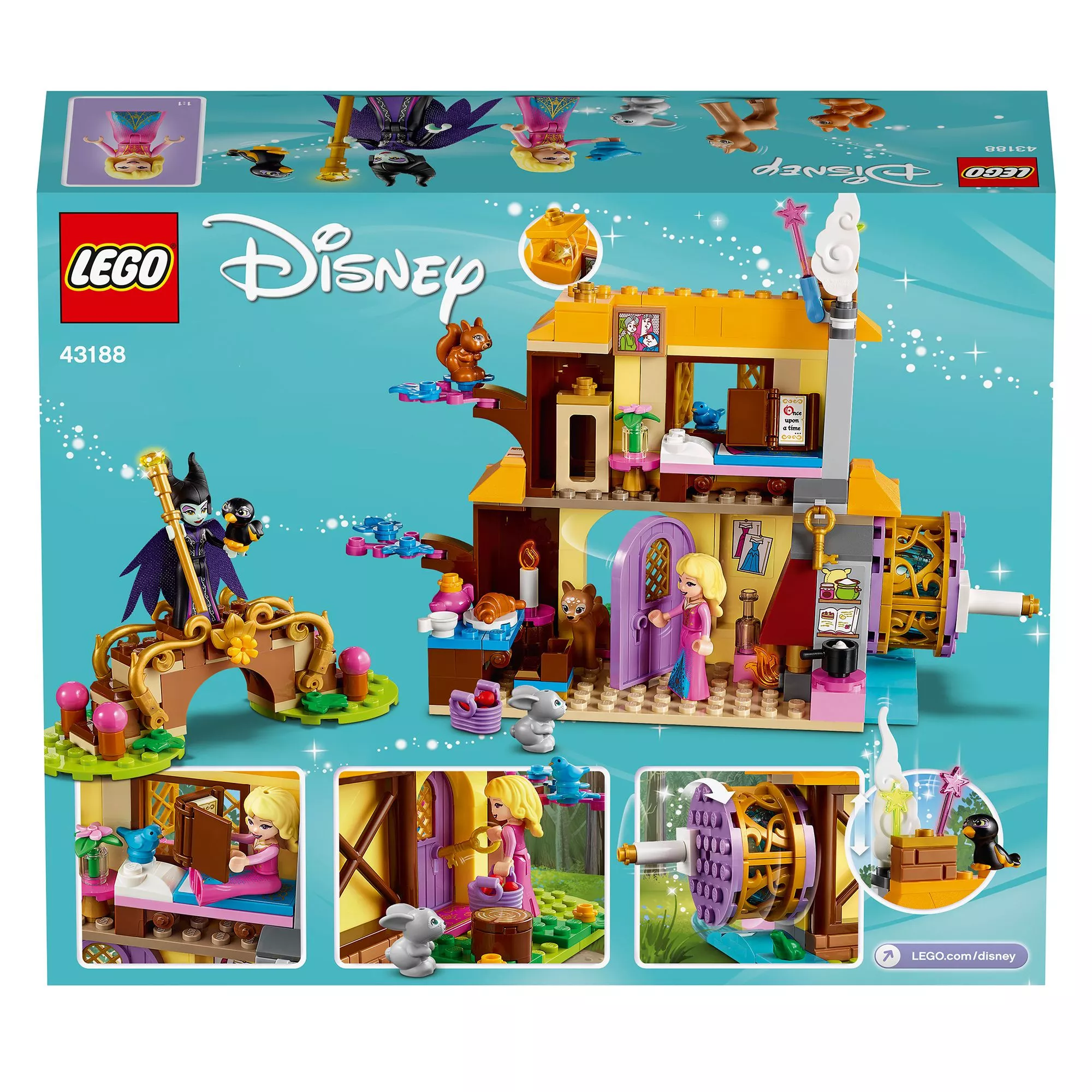 LEGO Disney Princess Auroras Hütte im Wald