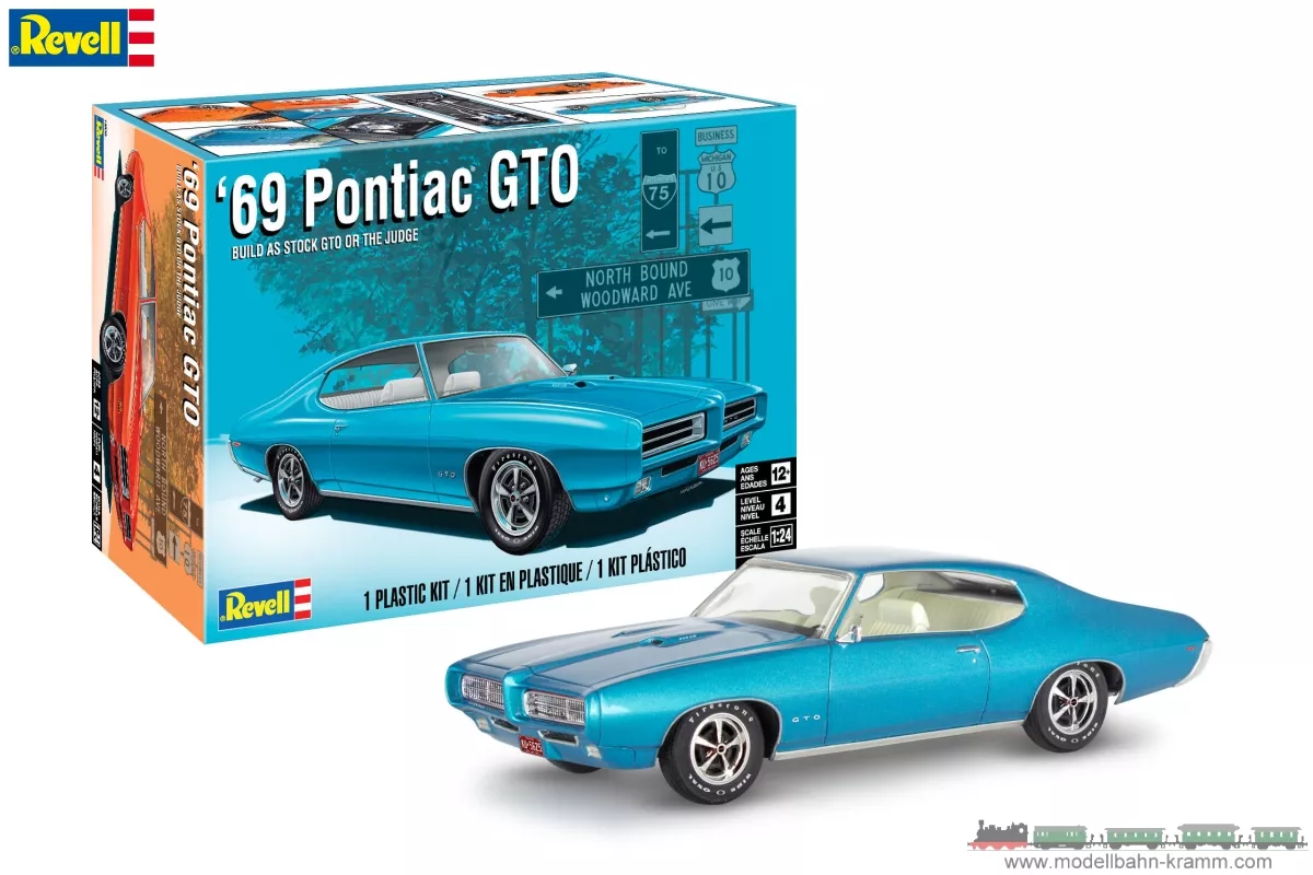 Revell 14530 Pontiac GTO The Judge 2N1 1969 1:24