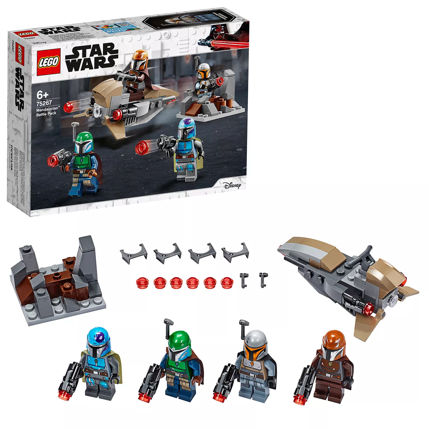 LEGO Star Wars Mandalorian Mandalorianer Battle Pack