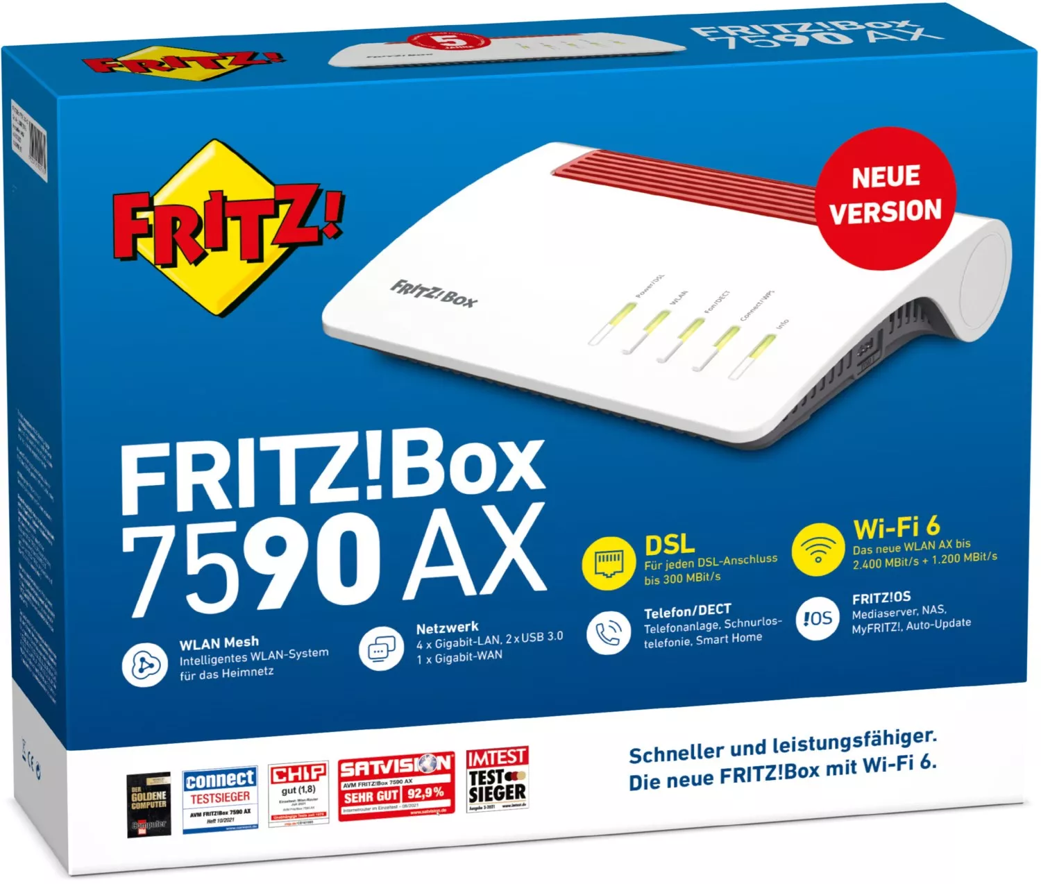 FRITZ!Box 7590 AX WLAN, Router