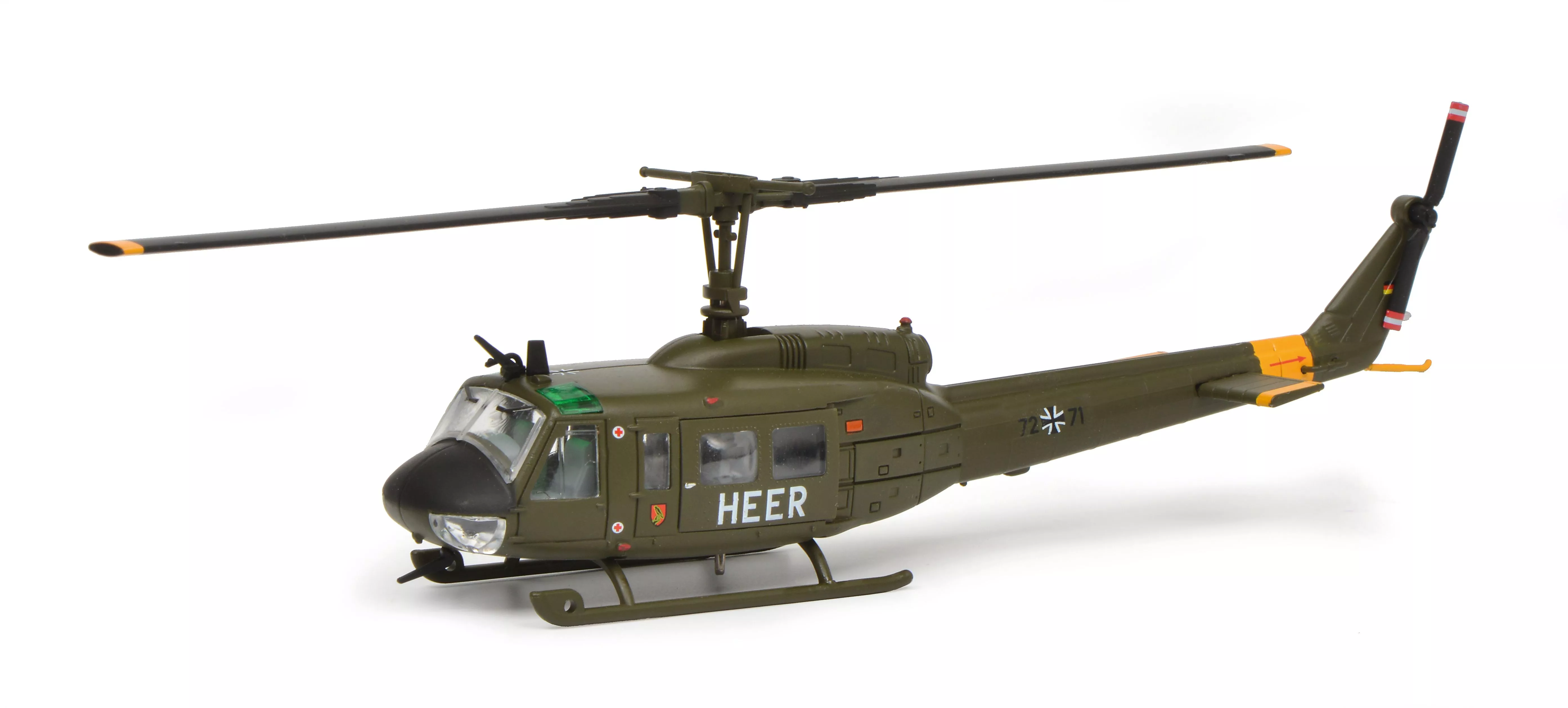 Schuco Bell UH-1D Bundeswehr Heer Olive 1:35 450912500