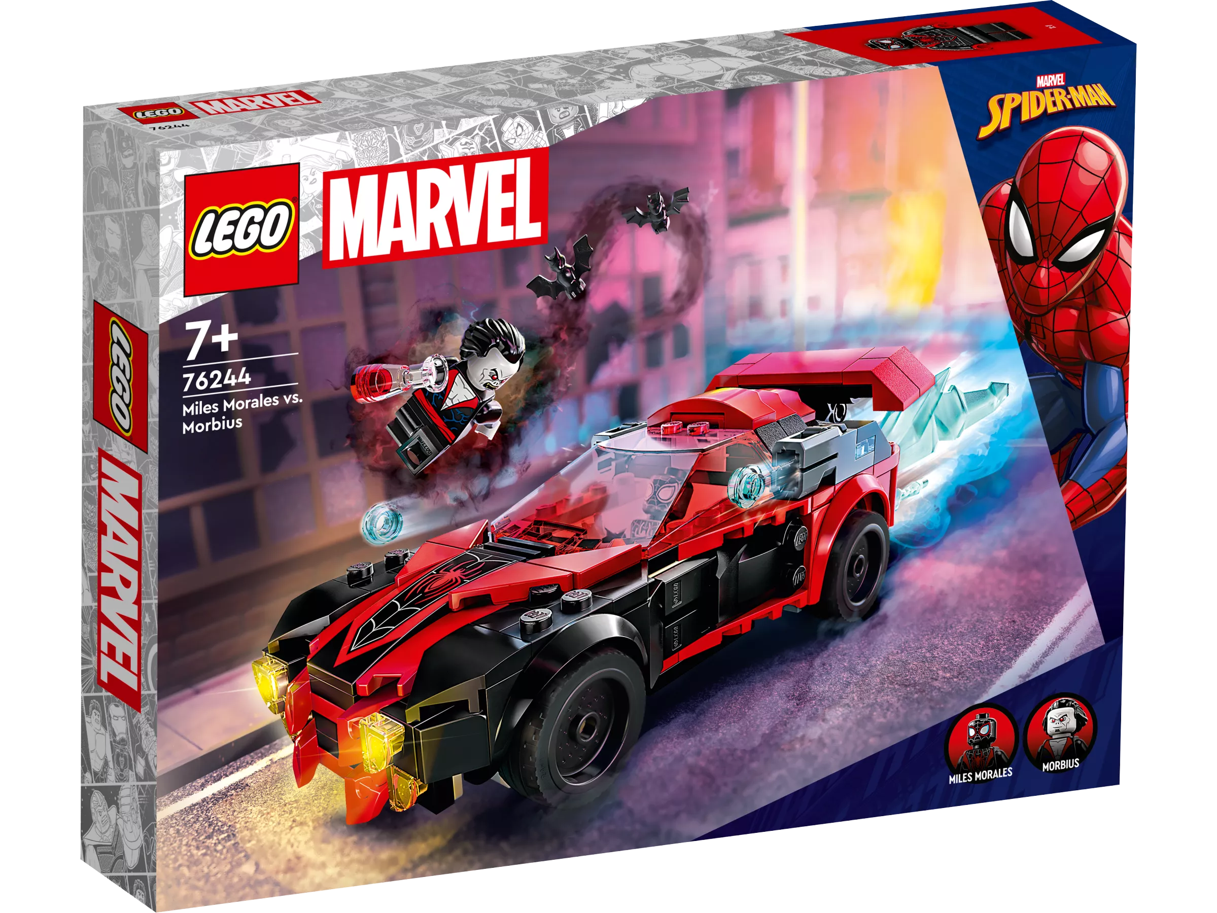 LEGO 76244 Marvel Miles Morales vs. Morbius