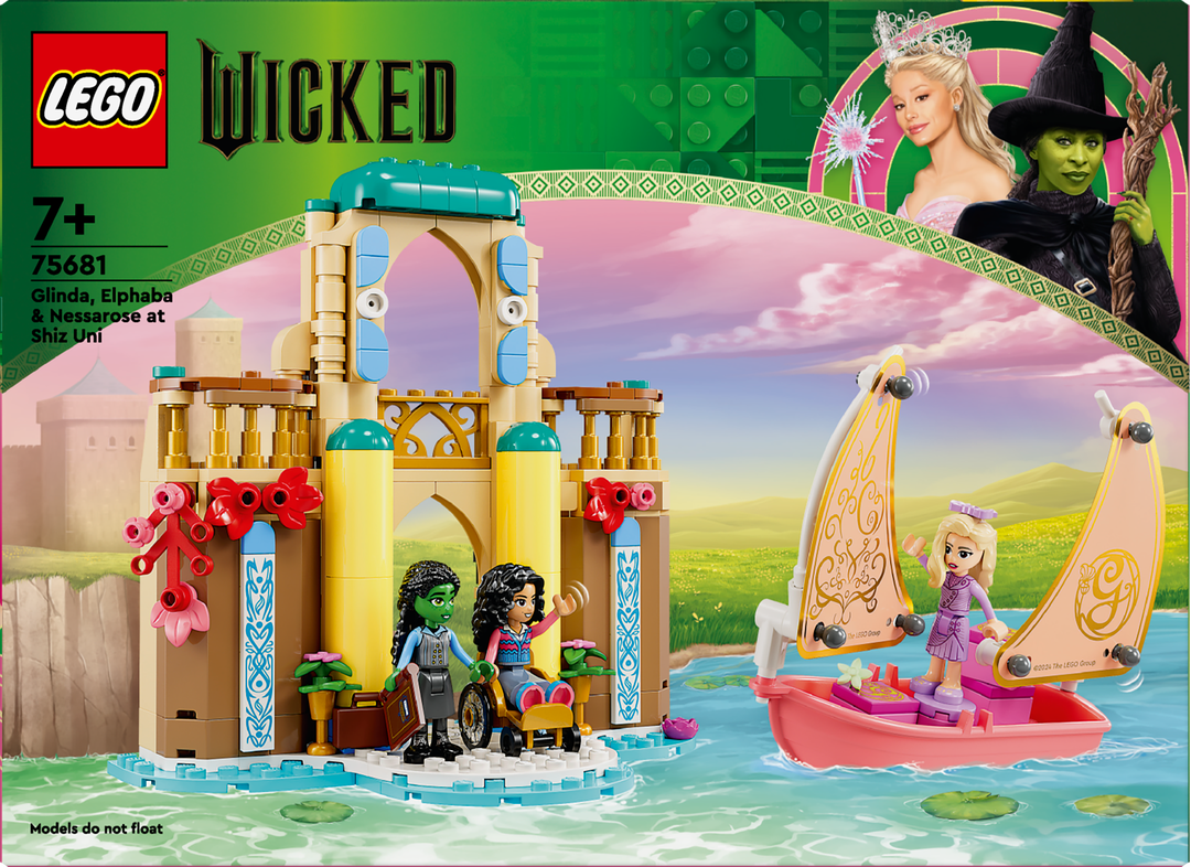 LEGO® Wicked Glinda, Elphaba und Nessarose an der Universität Shiz 75681