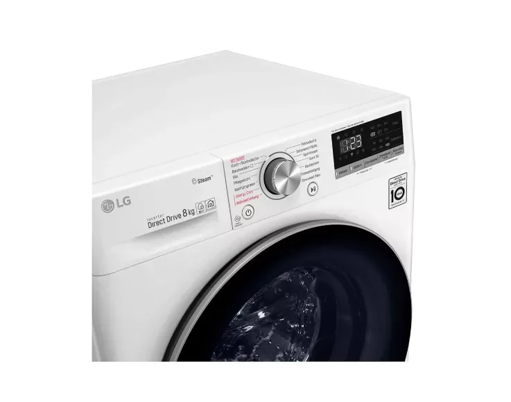 LG V4WD850 Waschtrockner | 8 kg Waschen/ 5kg Trocknen | AI DD® | Steam