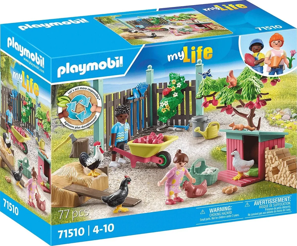 PLAYMOBIL 71510 Kleine Hühnerfarm Im Tiny House Garten