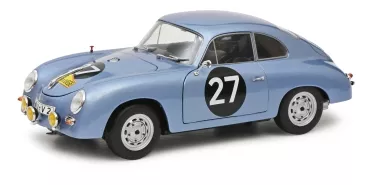 Schuco Porsche 356 Coupe #27 Blau 1:18 450031900