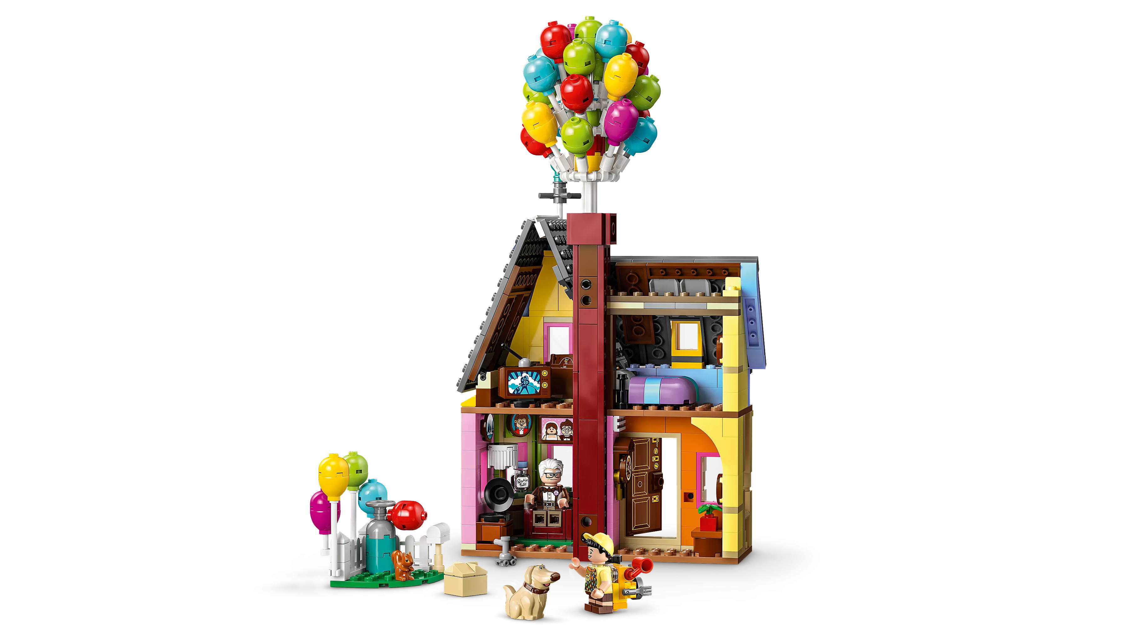 LEGO 43217 Carls Haus aus „Oben“
