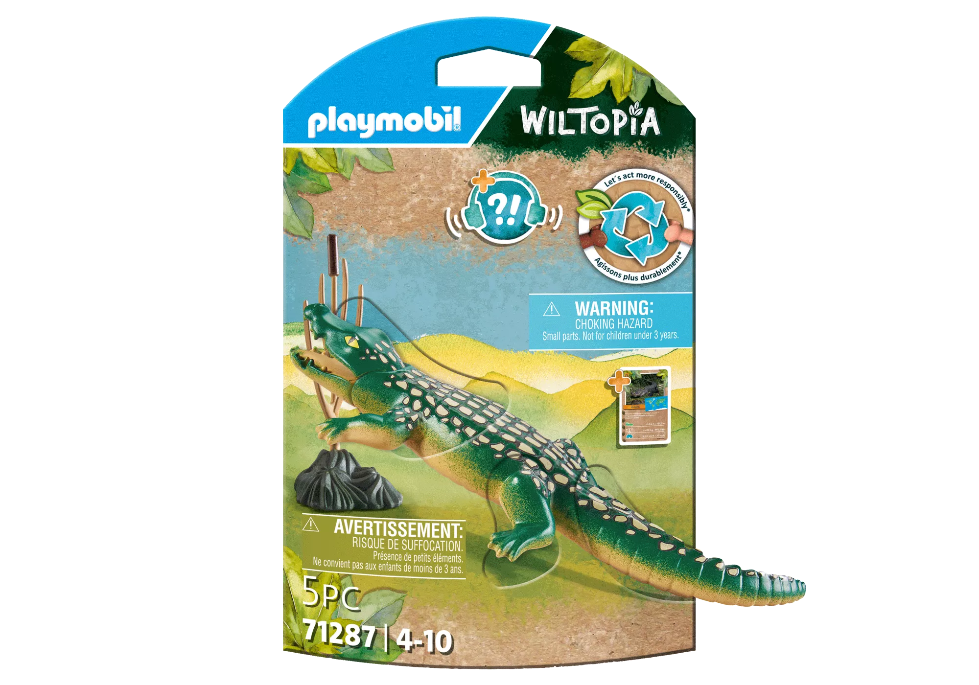 Playmobil 71287 Wiltopia - Alligator Wiltopia