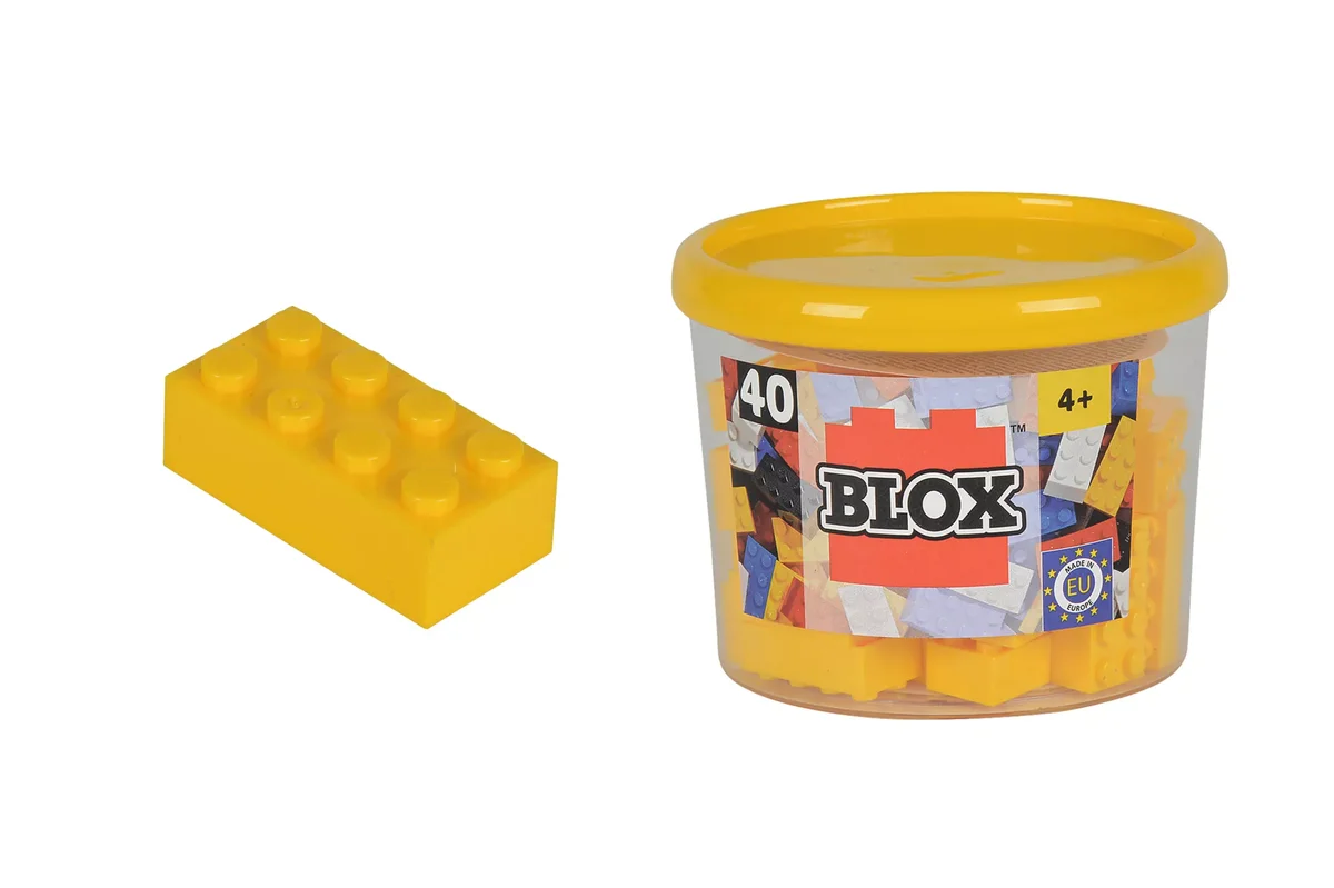 Blox, 40 Steine In Dose, Gelb