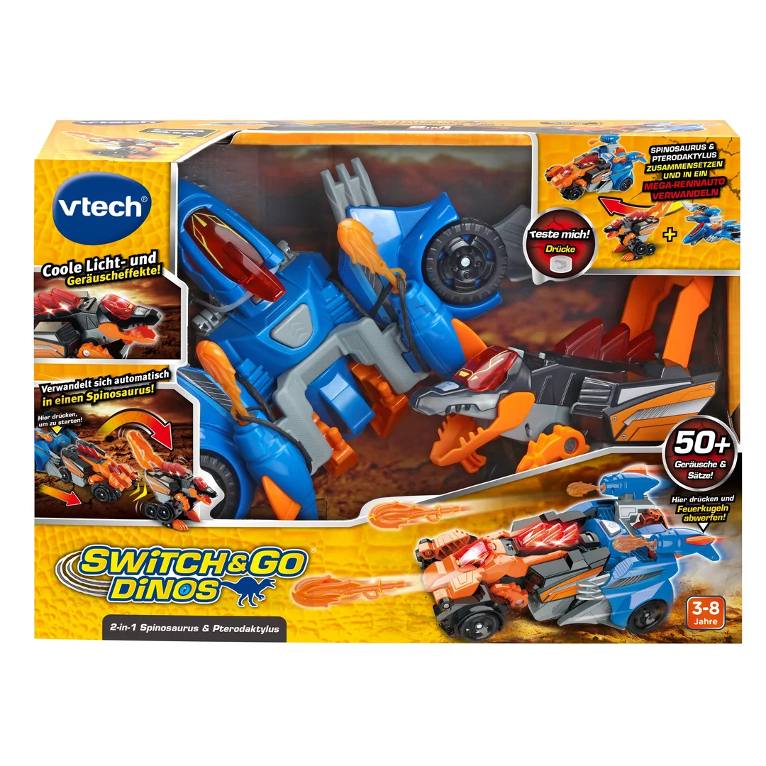 VTech Switch & Go Spinosaurus & Pterodaktylus (80-549304)