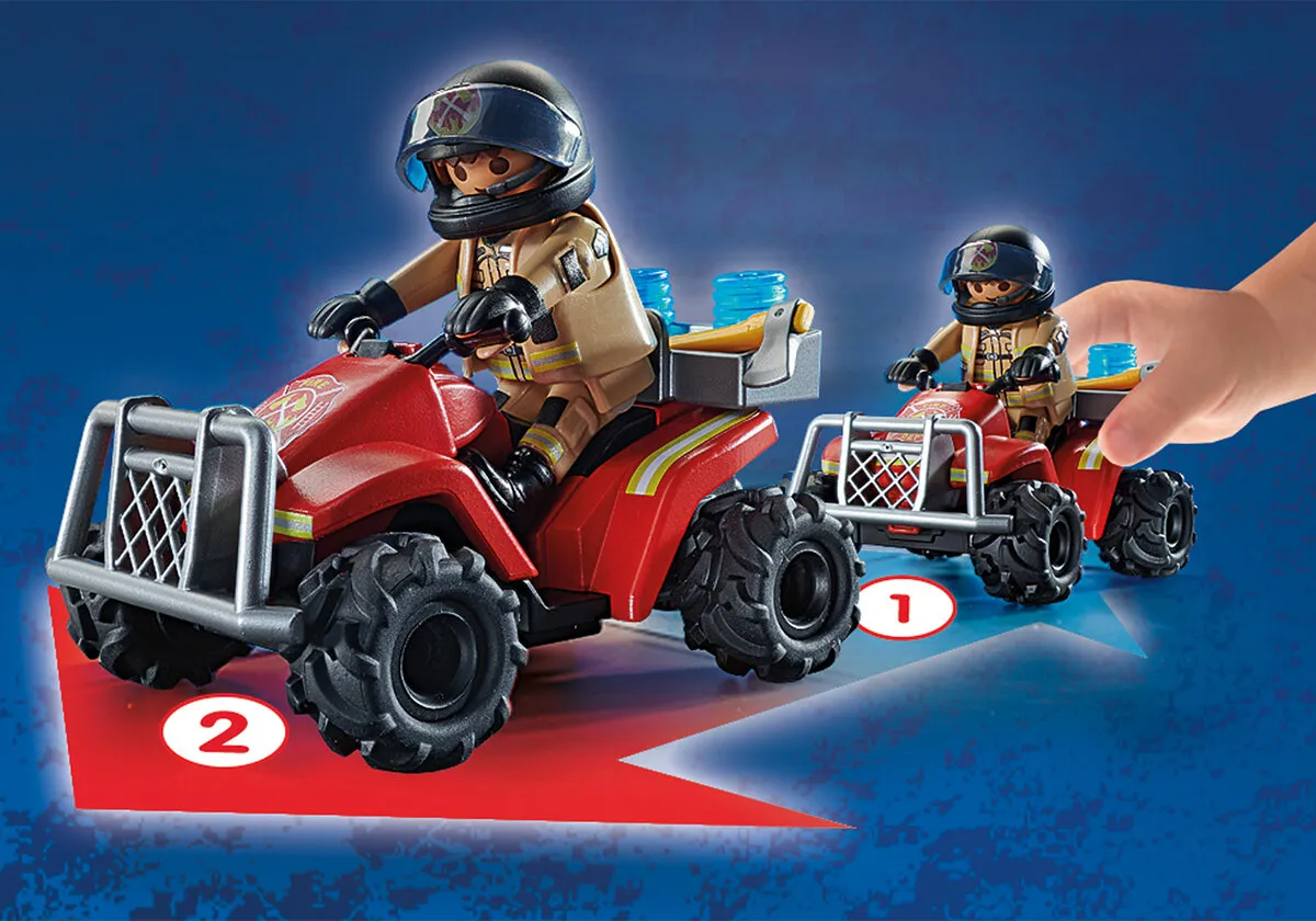 PLAYMOBIL 71090 Feuerwehr-Speed Quad