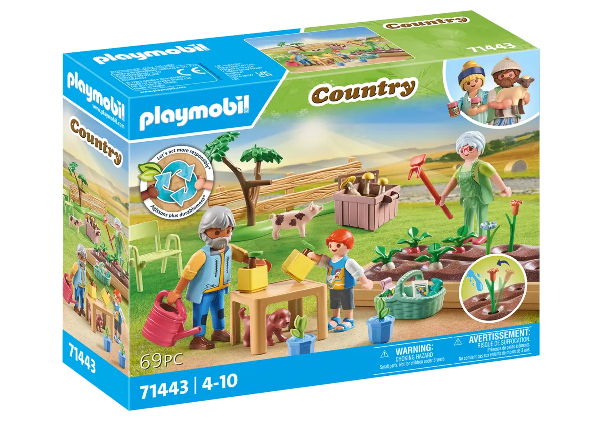 PLAYMOBIL 71443 Idyllischer Gemüsegarten bei den Großeltern