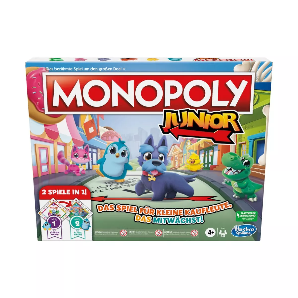 Monopoly Junior 2 Games In 1 F8562100