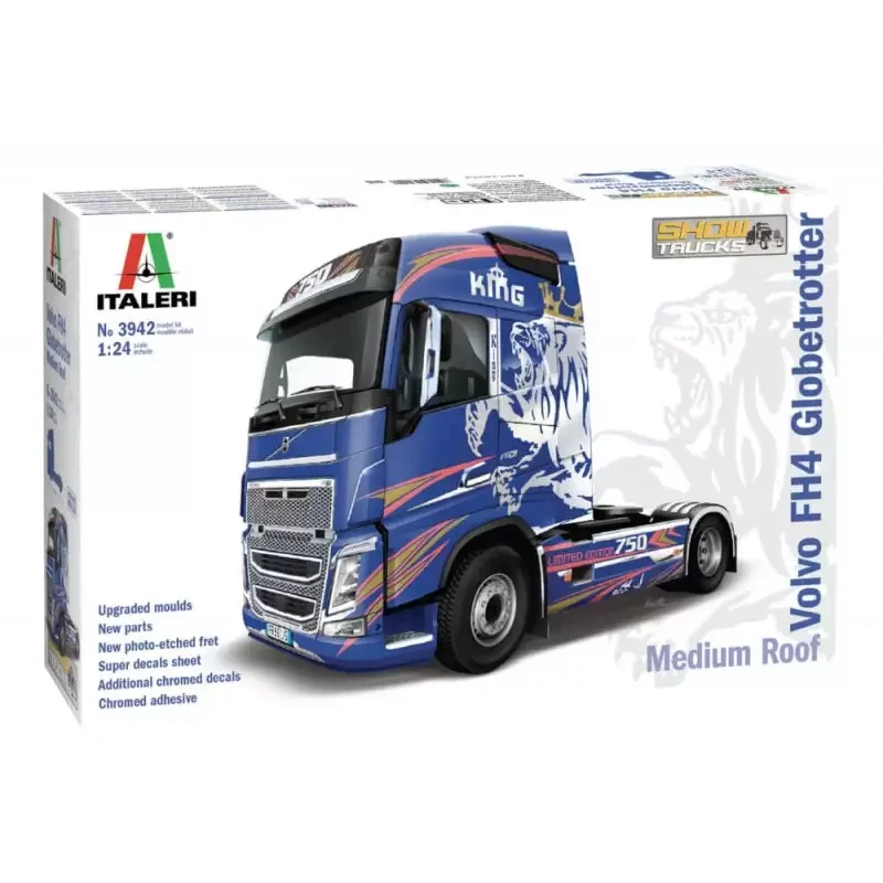 ITALERI Volvo Fh4 Globetrotter \Medium Roof 01:24 510003942