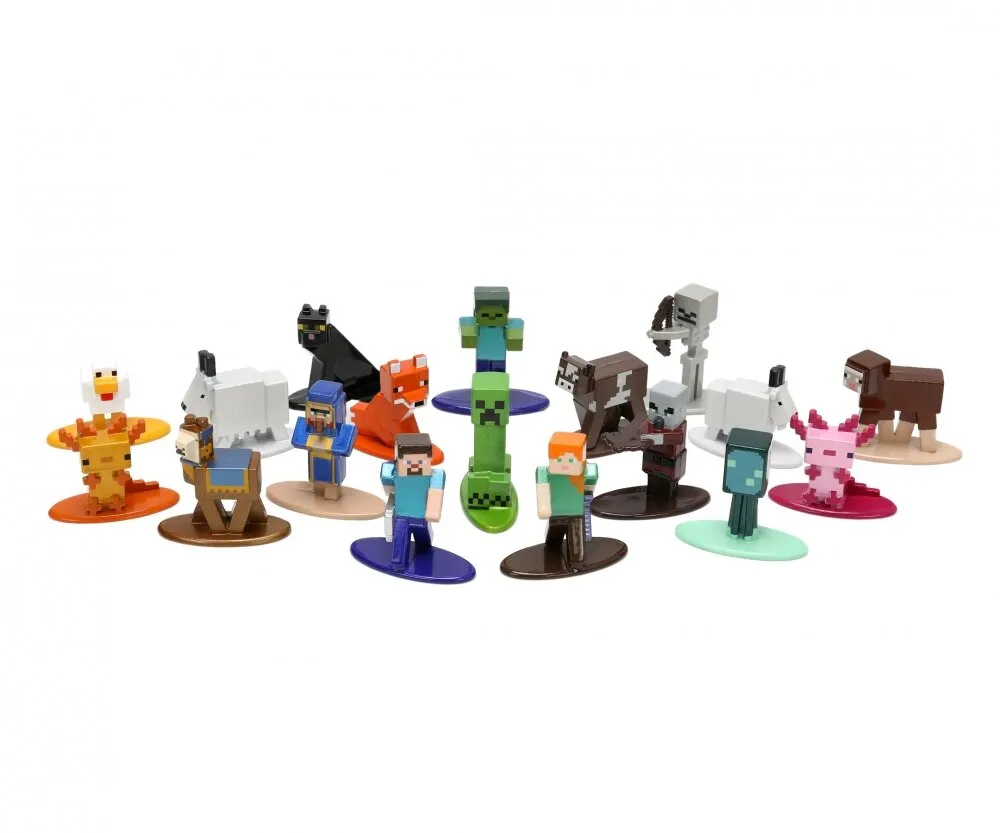 JADA 253265008 Minecraft Multi Pack Nano Figures,Wave 8