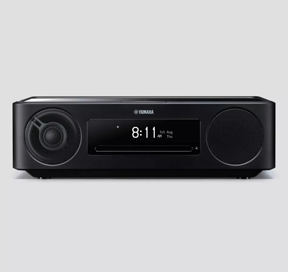 Yamaha MusicCast 200 TSX-N237D - Stereoanlage mit CD, USB, DAB, Bluetooth, Schwarz