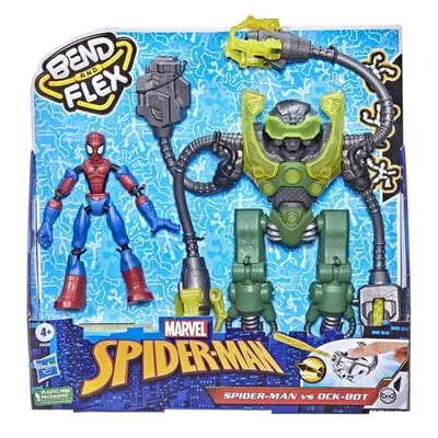 MARVEL Spider-Man Bend And Flex Spider Man Vs Oc Figure F31255L0