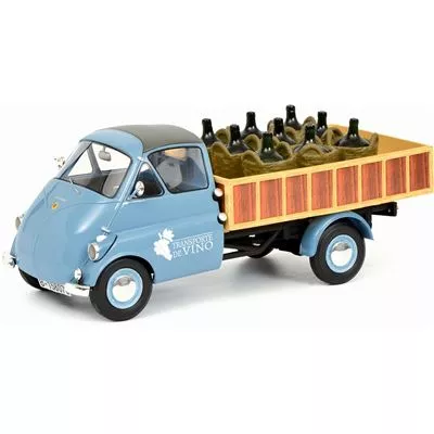 Schuco Isocarro Transporte De Vino Blau 1:18 450016900