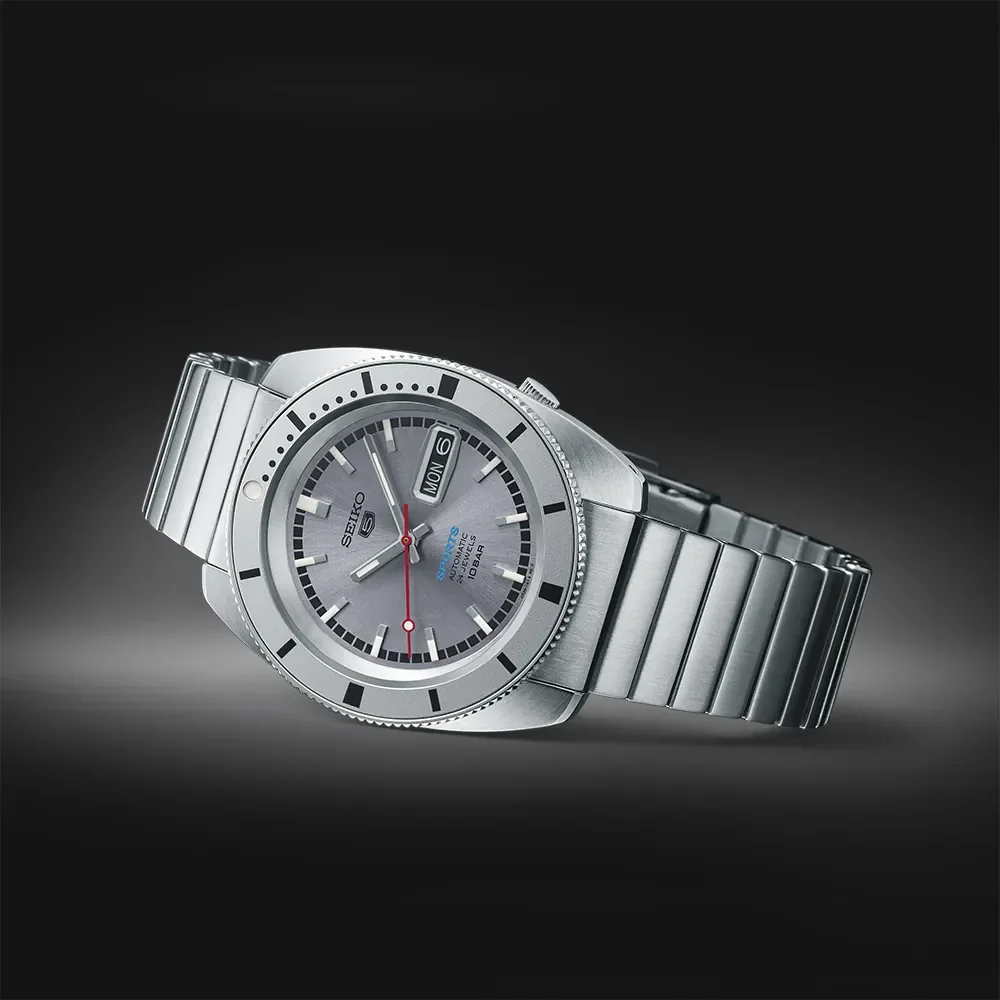 Seiko 5 Sports SRPL03K1 Silber Uhr