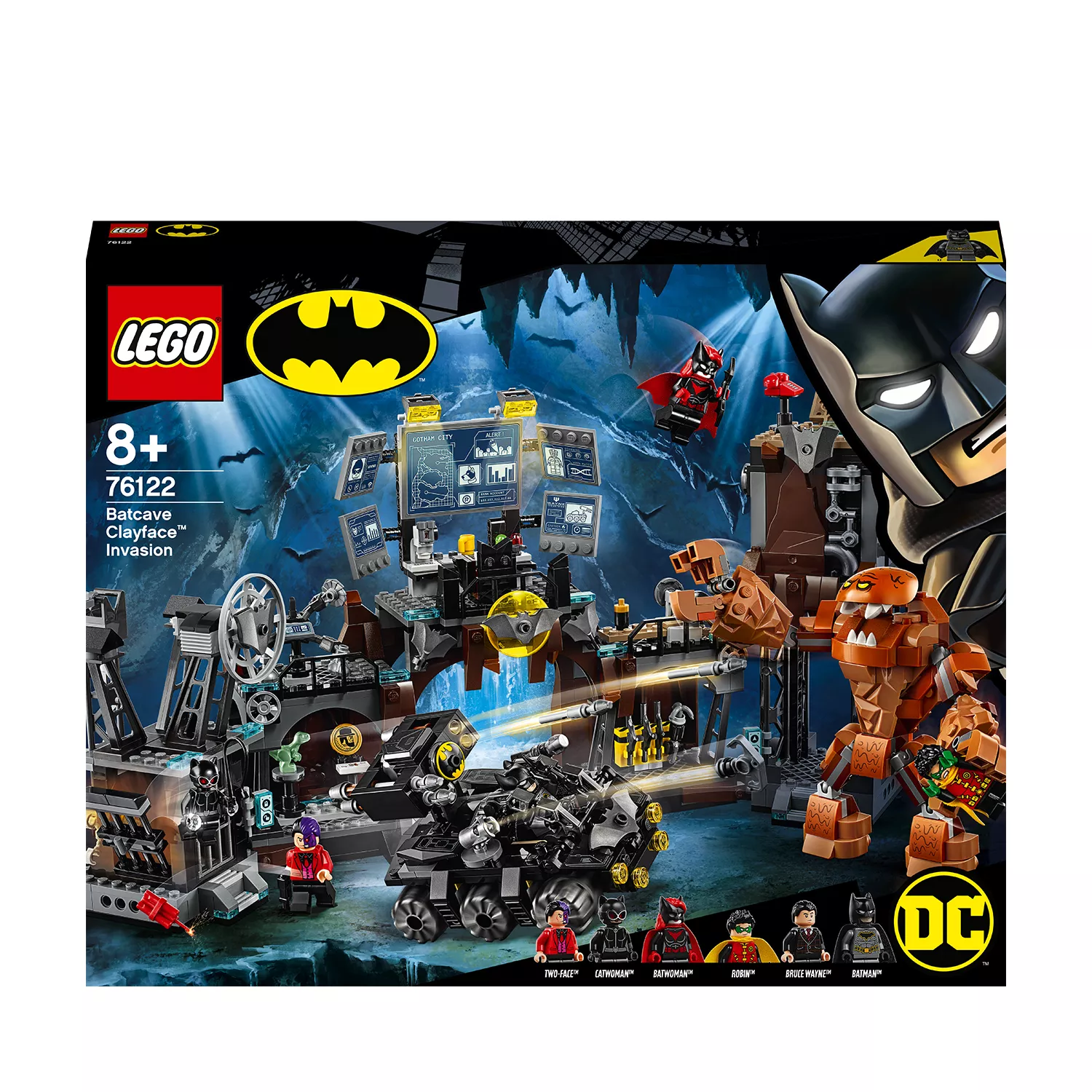 LEGO Batman Clayface Invasion in die Bathöhle - 76122