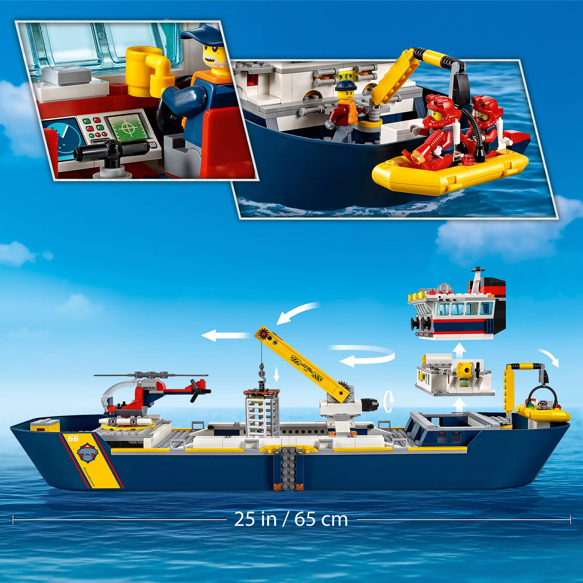 LEGO City Meeresforschungsschiff