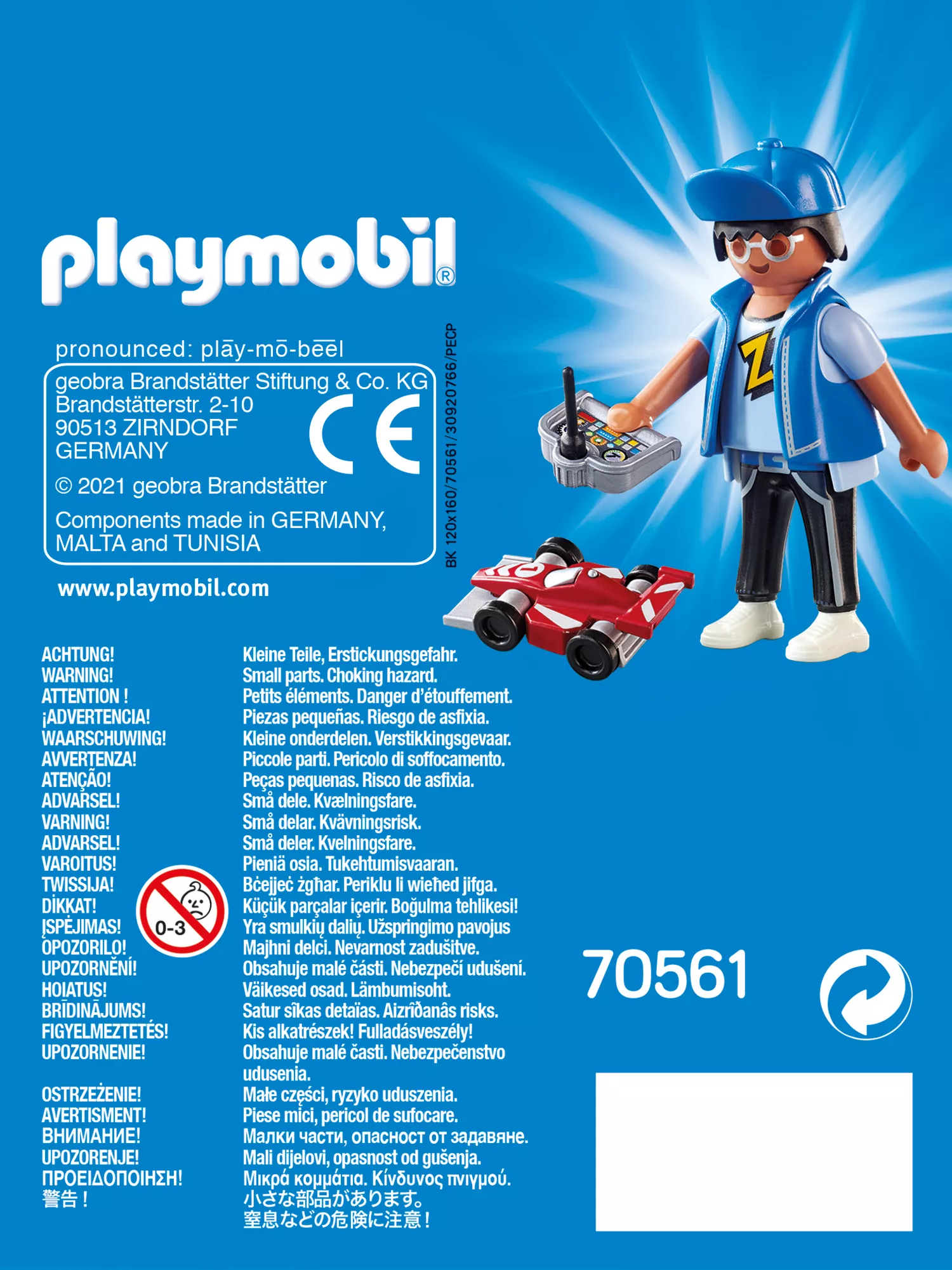 PLAYMOBIL 70561 Teenie mit RC-Car