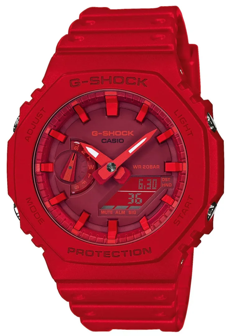 CASIO G-SHOCK GA-2100-4AER uhr anadigi