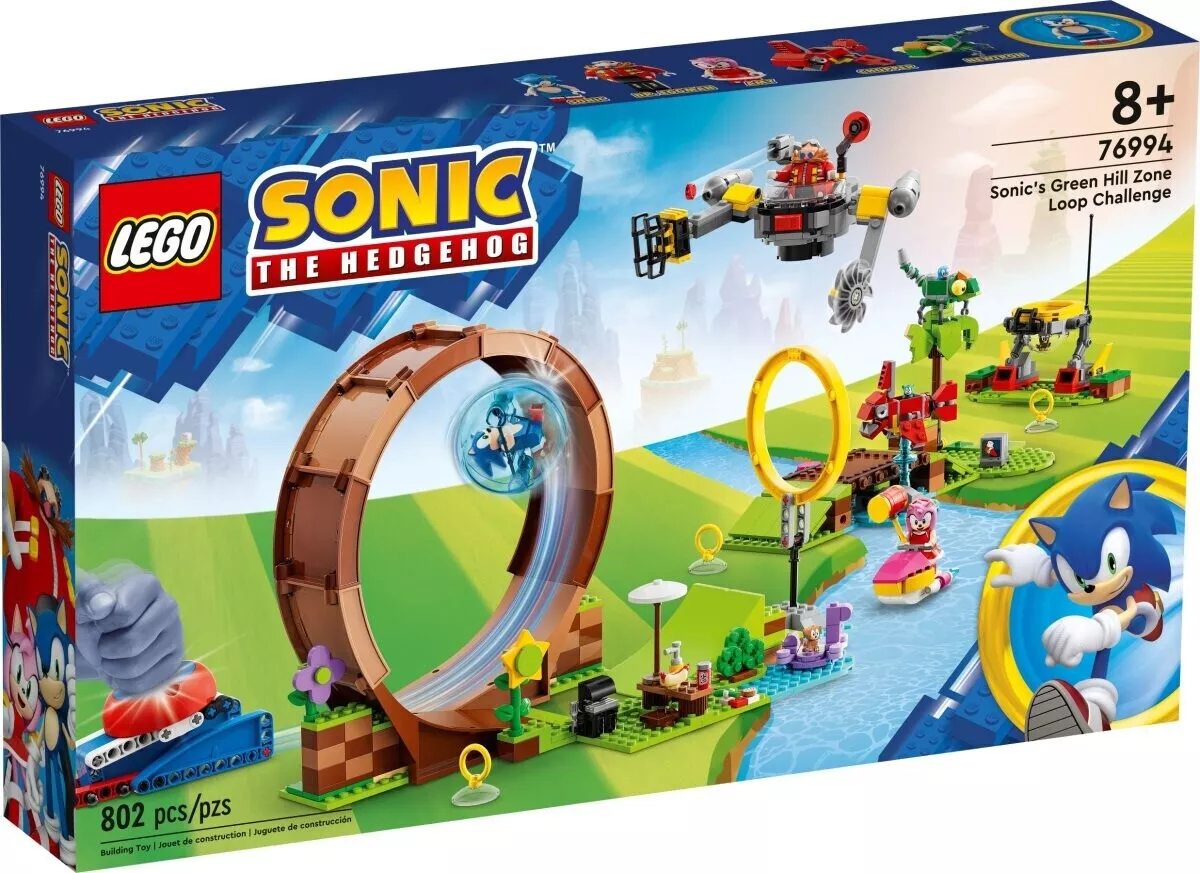 LEGO 76994 Sonic looping-challenge green hill