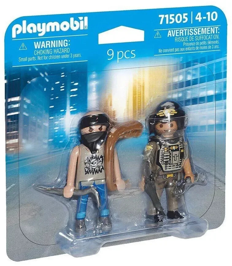 PLAYMOBIL 71505 Duopack Swat & Bandit