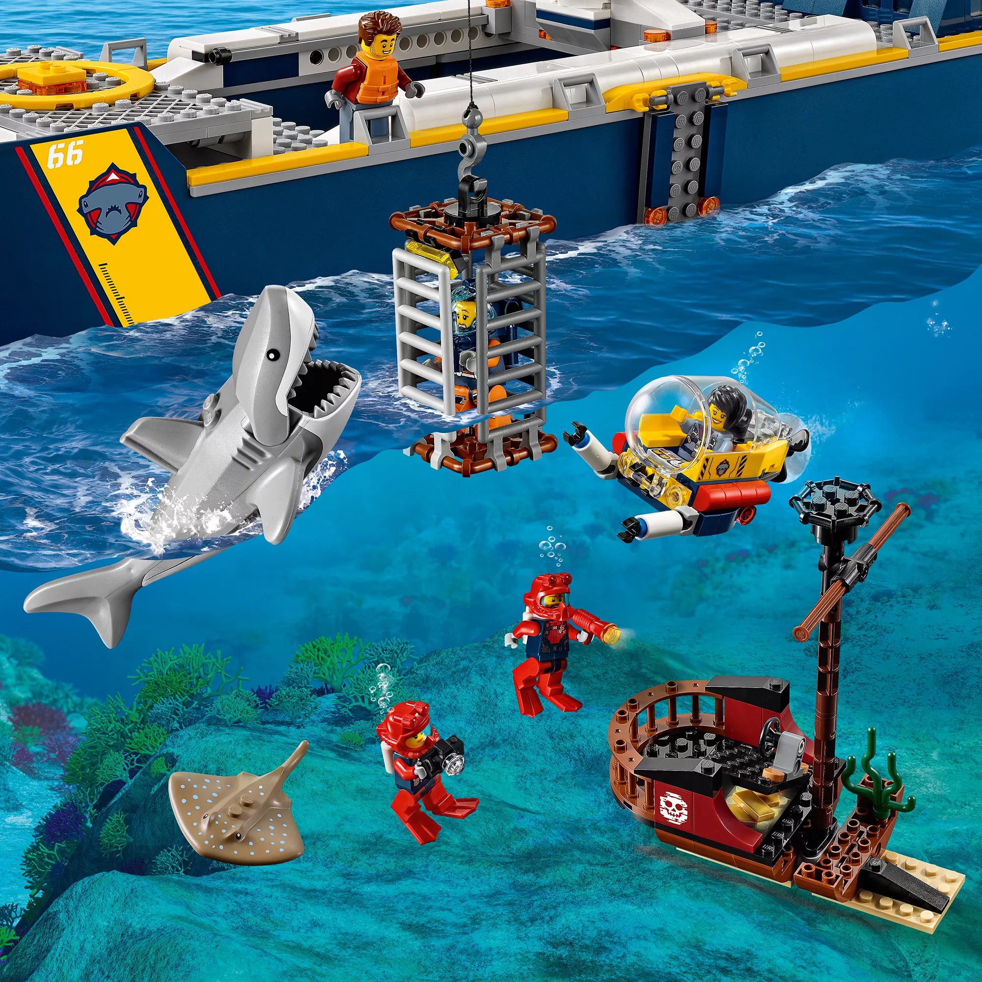 LEGO City Meeresforschungsschiff