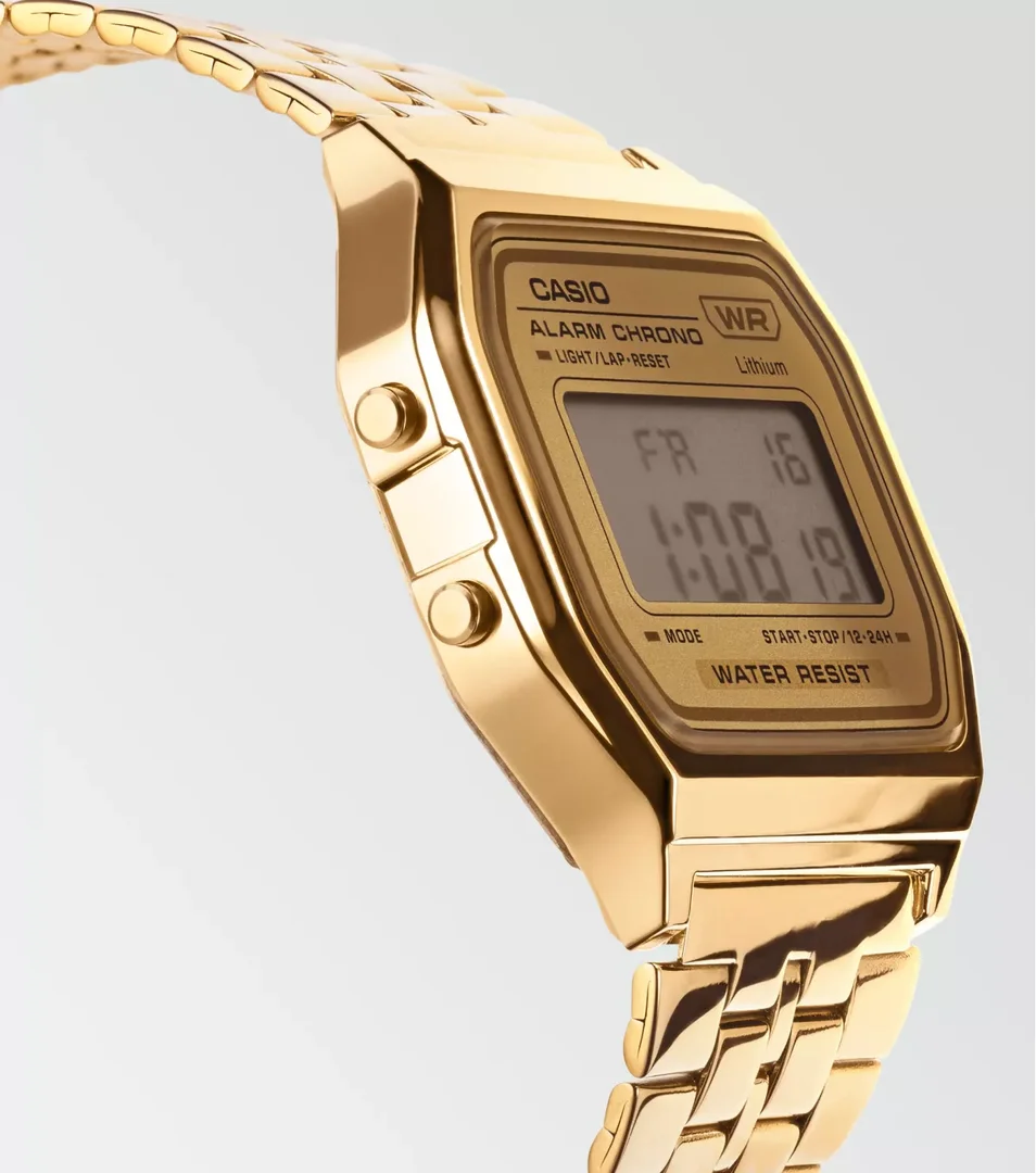 CASIO A158WETG-9AEF uhr, digital gold