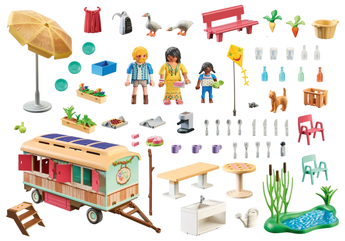 PLAYMOBIL 71441 Gemütliches Bauwagencafé