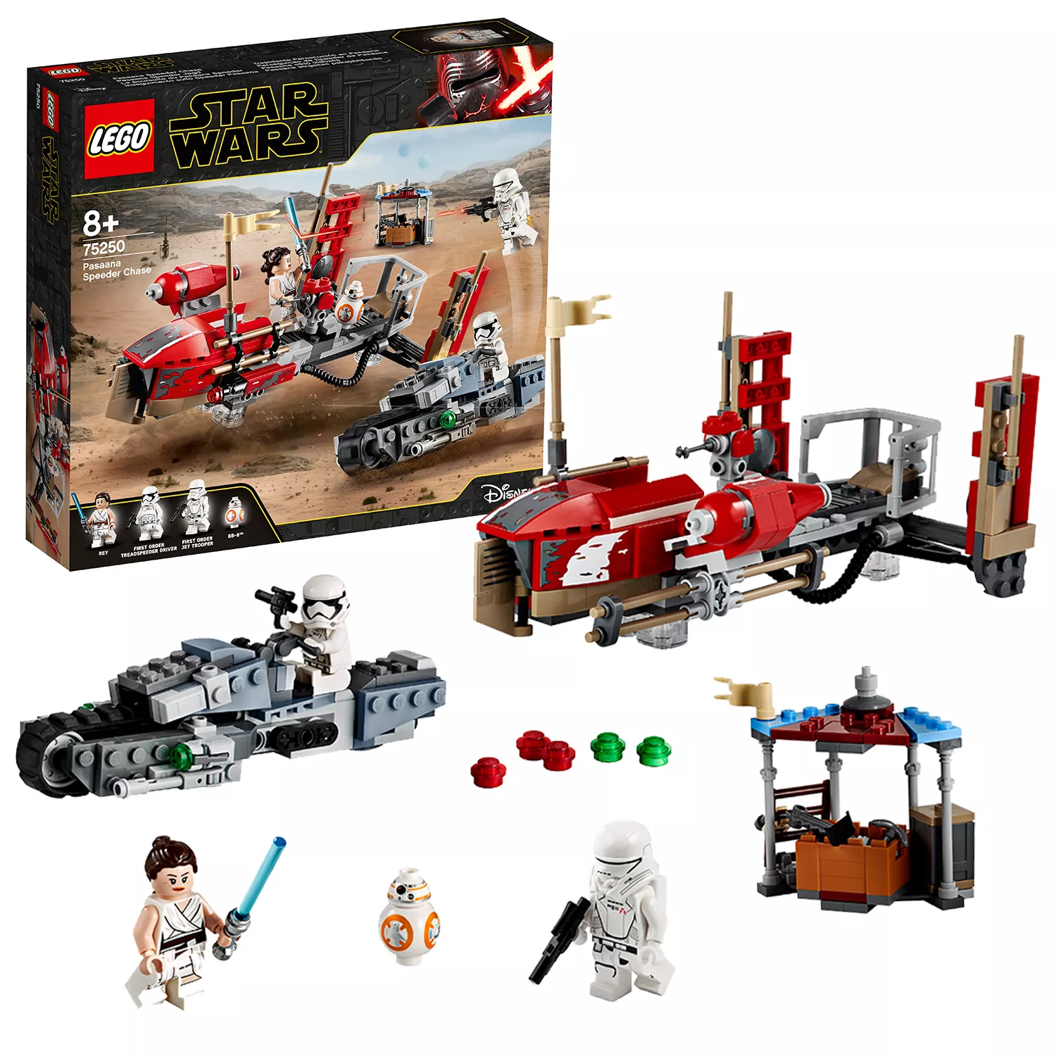 LEGO Star Wars Pasaana Speeder Jagd - 75250