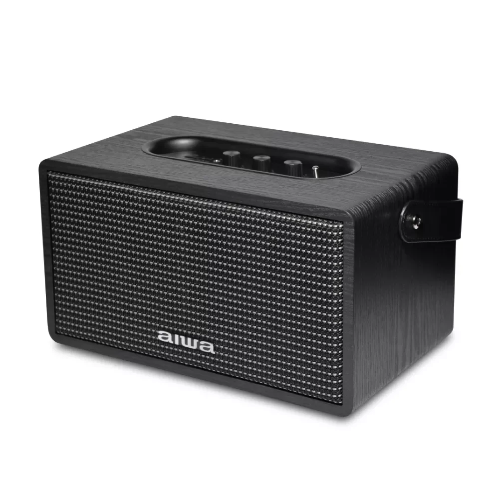 Aiwa - Bluetooth-Lautsprecher MI-X150 Retro Plus X Stereo, schwarz 