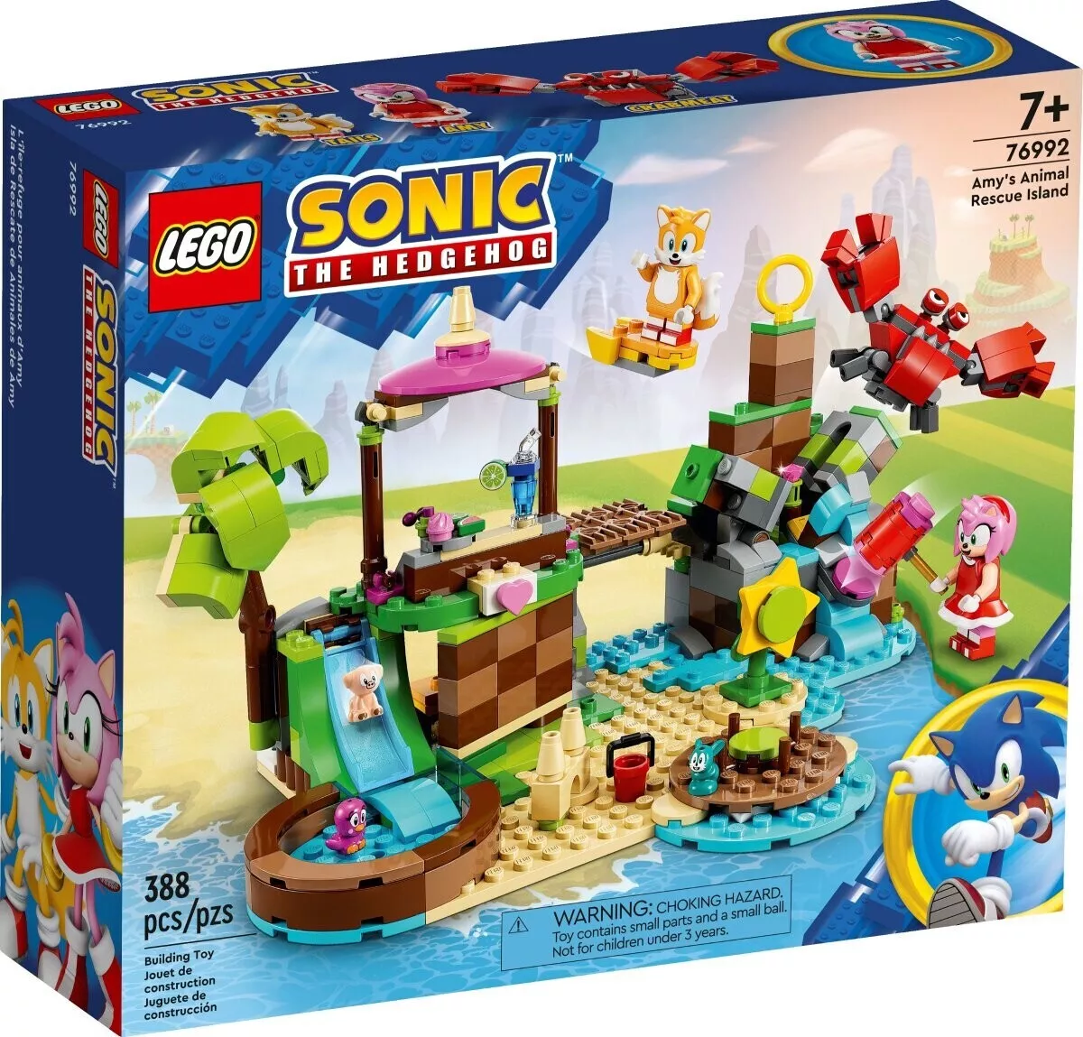 LEGO 76992 Sonic Amys tierrettungsinsel